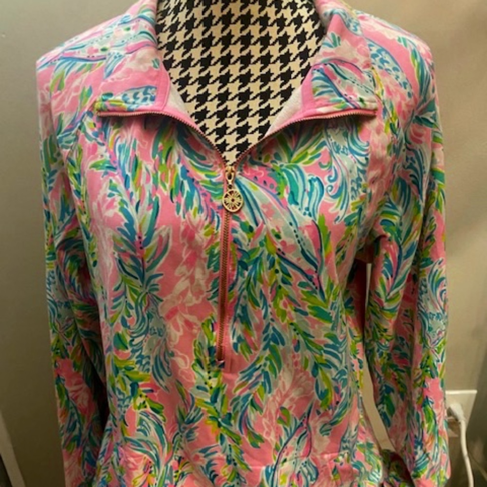 Lilly Pulitzer half-zip pullover